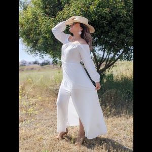White long Maxi dress